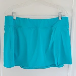 NWOT LANDS END Mini Swim Skirt size 16